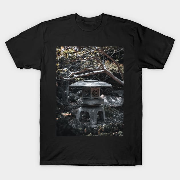 Photography of a Toro Japanese Lantern Garden V3 T-Shirt by Family journey with God